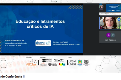 Mesa discute Inteligências Conectadas, Humanidades Digitais e Emergência Climática