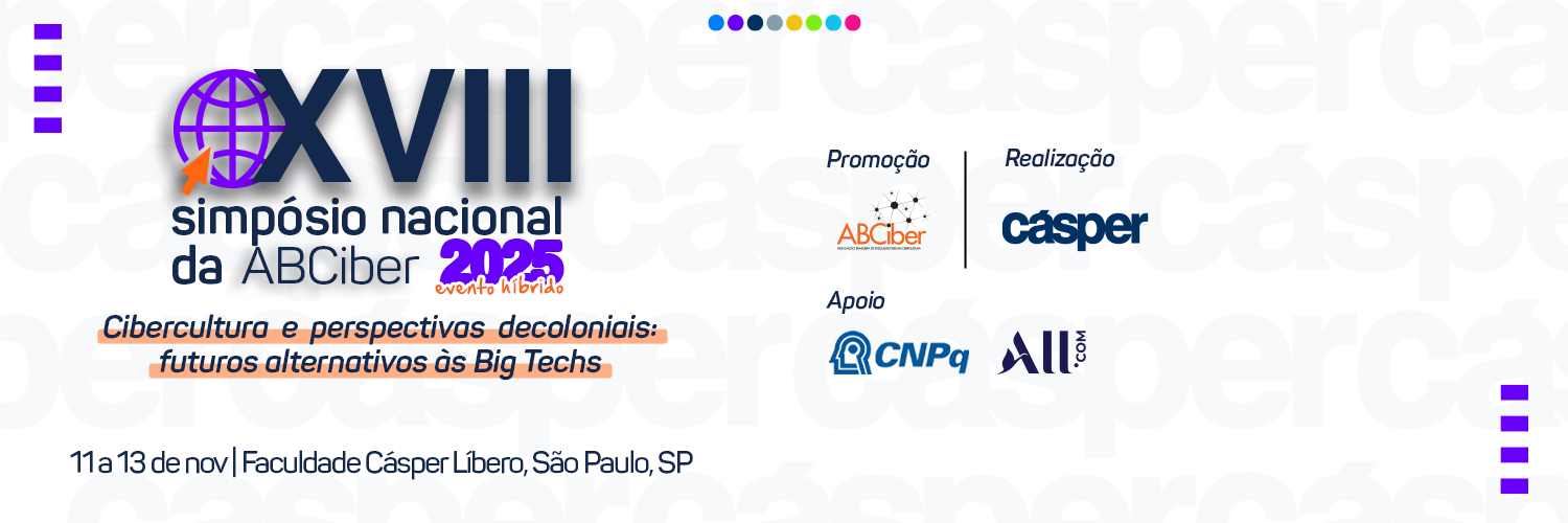 Simpósio ABCIber na Faculdade Cásper Líbero. Cibercultura e estudos decoloniais.